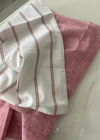 English Home Beyaz Çizgili Nevresim Seti - Görsel 2