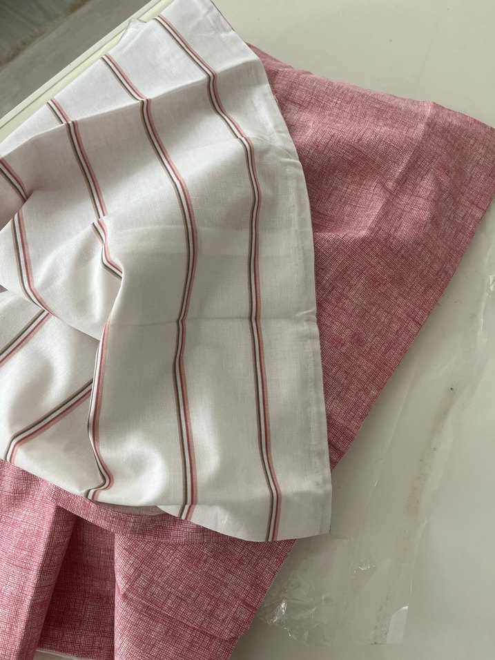 English Home Beyaz Çizgili Nevresim Seti - Görsel 2