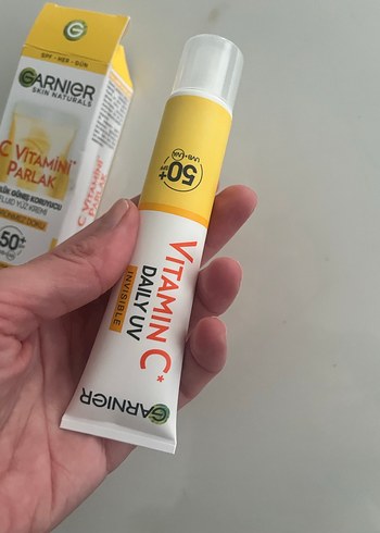 Garnier C Vitamini Parlak SPF 50+ güneş kremi - Görsel 3