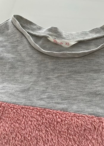 Gri penti Kadın Sweatshirt xs beden - Görsel 2