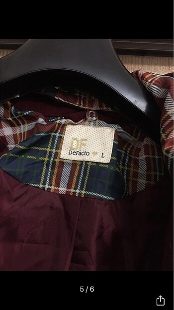 Defacto Defacto kaşe kaban