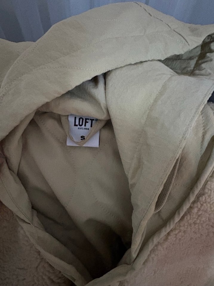 Bej Kadın Peluş Ceket, Salaş Kesim - Görsel 5