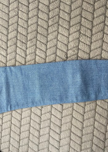 Mavi/ kadın yüksek bel dar jean - Görsel 4