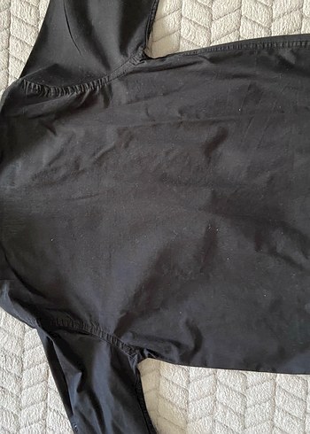 Erkek Çocuk Siyah Keten Gömlek - Görsel 3