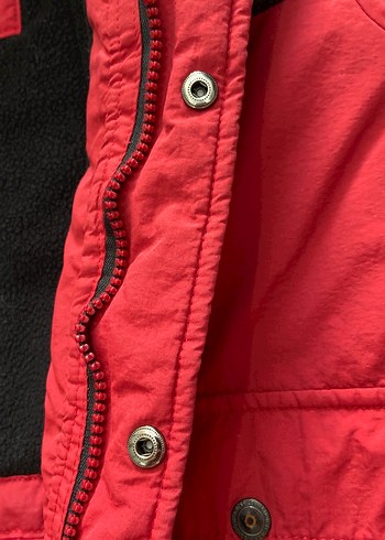 Koyu Kırmızı Erkek Çocuk Mont - Görsel 7