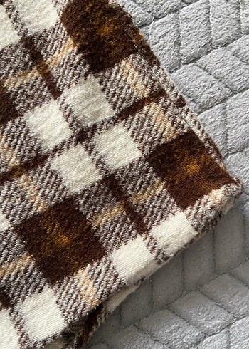 Erkek Çocuk Kahverengi Düğmeli kareli gömlek - Görsel 5