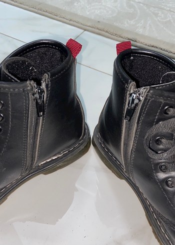 Kadın Siyah Deri Bot - Görsel 4