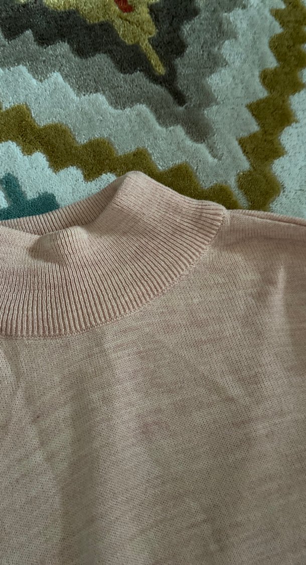 Bej Kadın Balıkçı Yaka Uzun Kollu Triko - Görsel 2