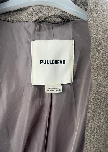 Düğmeli Midi Bej Kadın Yün Kaban - Görsel 4