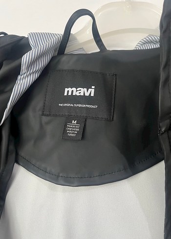 Düğmeli Siyah Deri Kadın Yağmurluk - Görsel 4