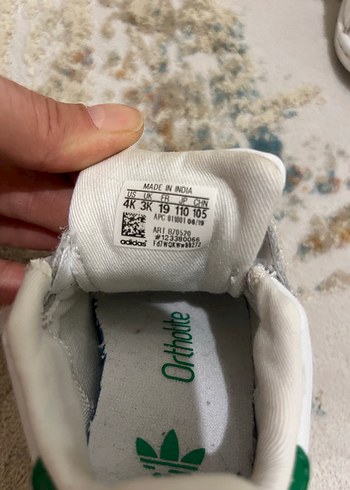 Adidas Beyaz Erkek Bebek İlk Adım Ayakkabısı