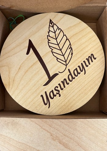 Ahşap Bebek Dönüm Noktası Kartları Seti - Görsel 3