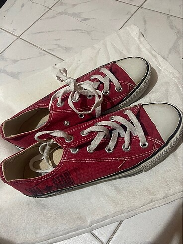 36 Beden bordo Renk Converse