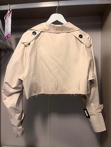 s Beden Crop Trenchcoat