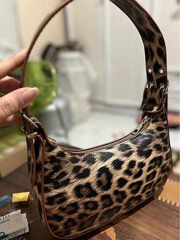Leopar çanta
