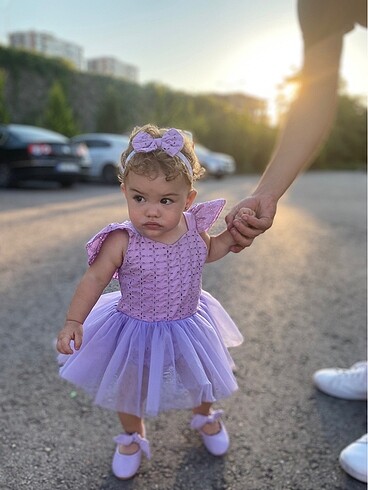 Bebek parti elbise