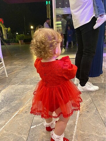 9-12 Ay Beden Kız bebek elbise