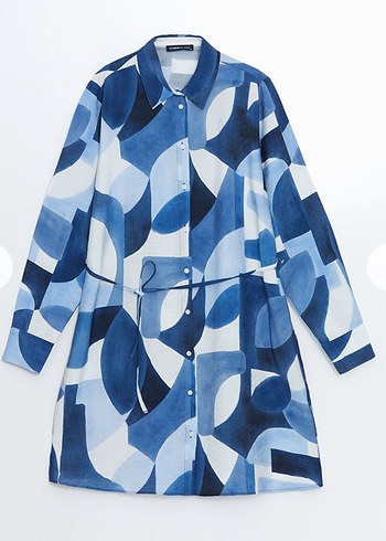 LC Waikiki Desenli Kemerli Tunik