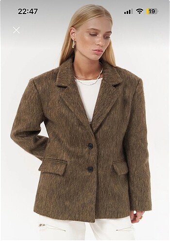 Monday Dar Kesim Blazer Ceket