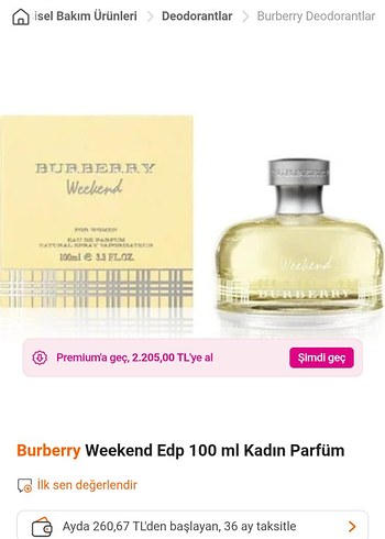 Burberry Kadın Parfümü - Görsel 3