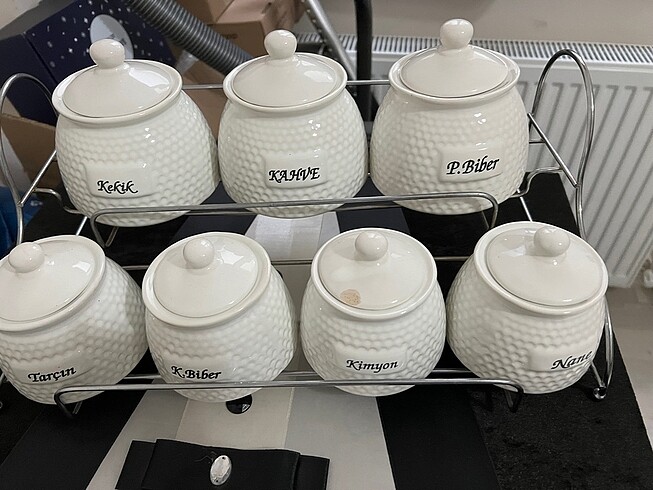 7 Parça Baharat Takımı