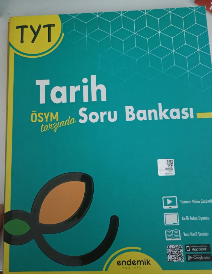 Turkuaz Renkli TYT Tarih Soru Bankası - Görsel 2