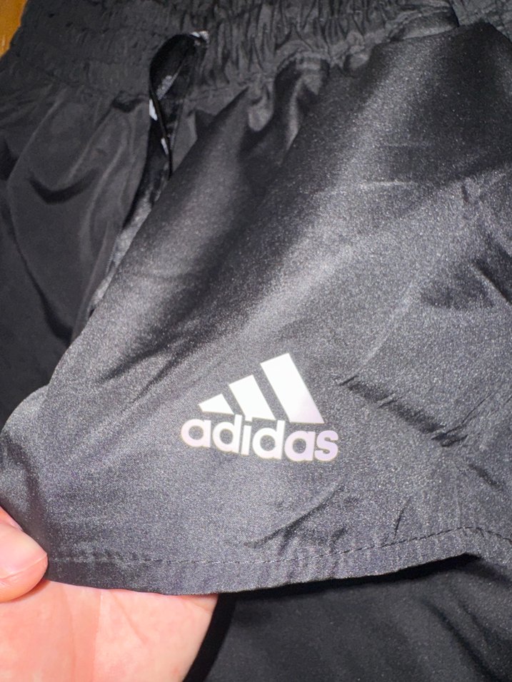 Kadın Siyah Adidas Mini Spor Şort - Görsel 4