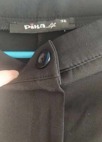 s Beden İspanyol paça pantolon