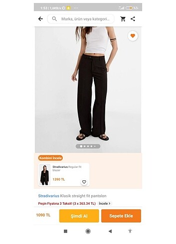 Stradivarius pantolon 