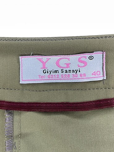 40 Beden çeşitli Renk Diğer Kumaş Pantolon %70 İndirimli.