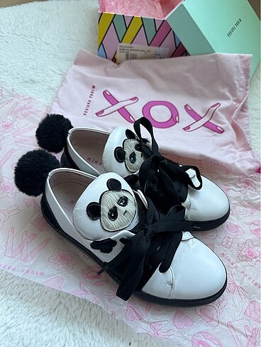 38 Beden siyah Renk Minna Parikka Panda Sneaker