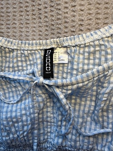 s Beden mavi Renk H&M Petit Carré Bluz