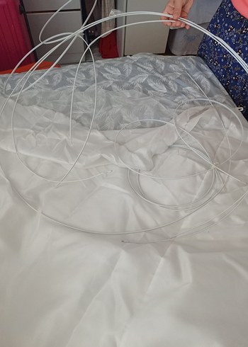 Uzun Beyaz Prenses Gelinlik - Görsel 6