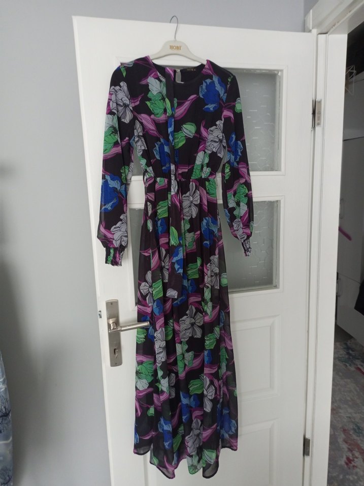 Bohem Uzun Kol V Yaka Tulum - Görsel 2