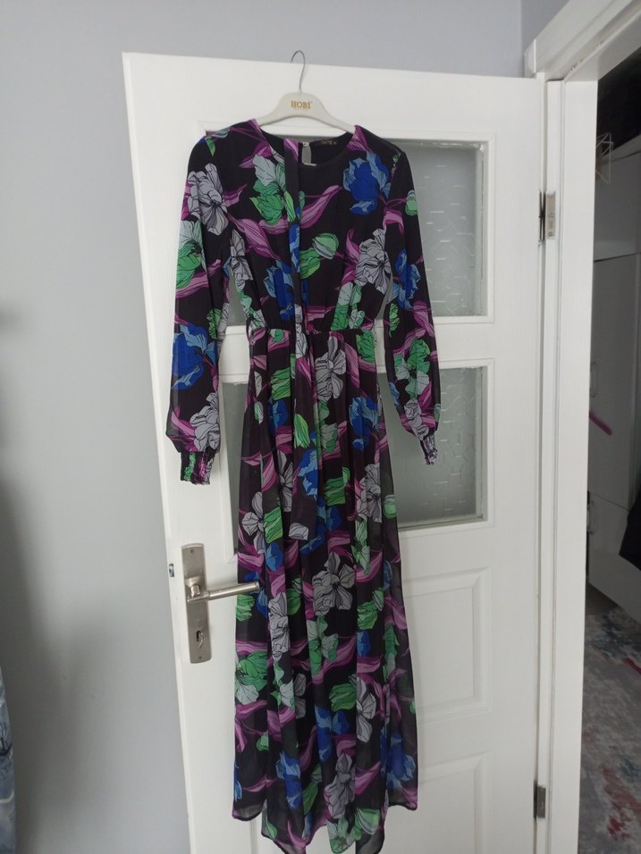 Bohem Uzun Kol V Yaka Tulum - Görsel 3