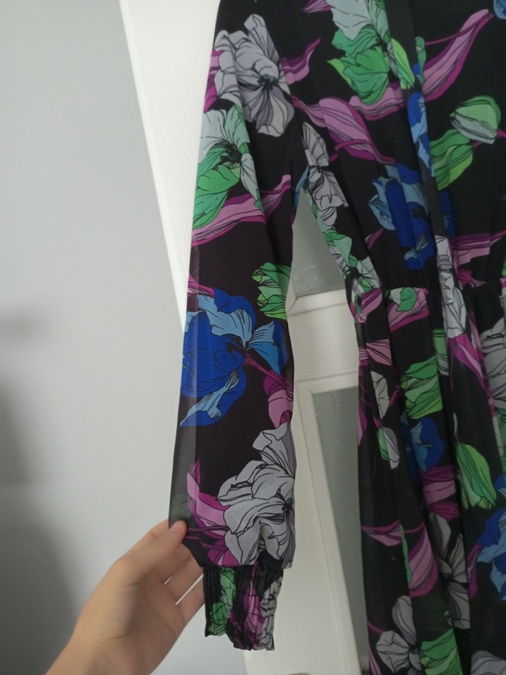 Bohem Uzun Kol V Yaka Tulum - Görsel 4