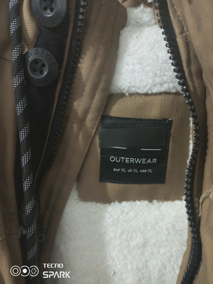 Kahverengi Erkek Midi Kemerli Ceket - Görsel 4