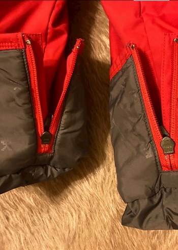 Kırmızı Fermuarlı Kayak Pantolonu - Görsel 5