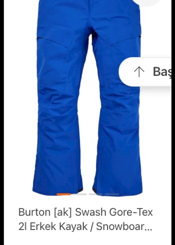 Kırmızı Fermuarlı Kayak Pantolonu - Görsel 10