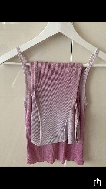 HIRKA BLUZ 2 Lİ TAKIM MERSERİZE PEMBE SİMLİ