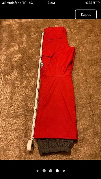 BURTON KAYAK PANTOLONU YÜKSEK KALİTE