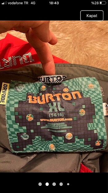Burton BURTON KAYAK PANTOLONU YÜKSEK KALİTE