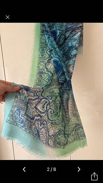 H&M PAREO & ŞAL OKYANUS RENKLERİ İLE