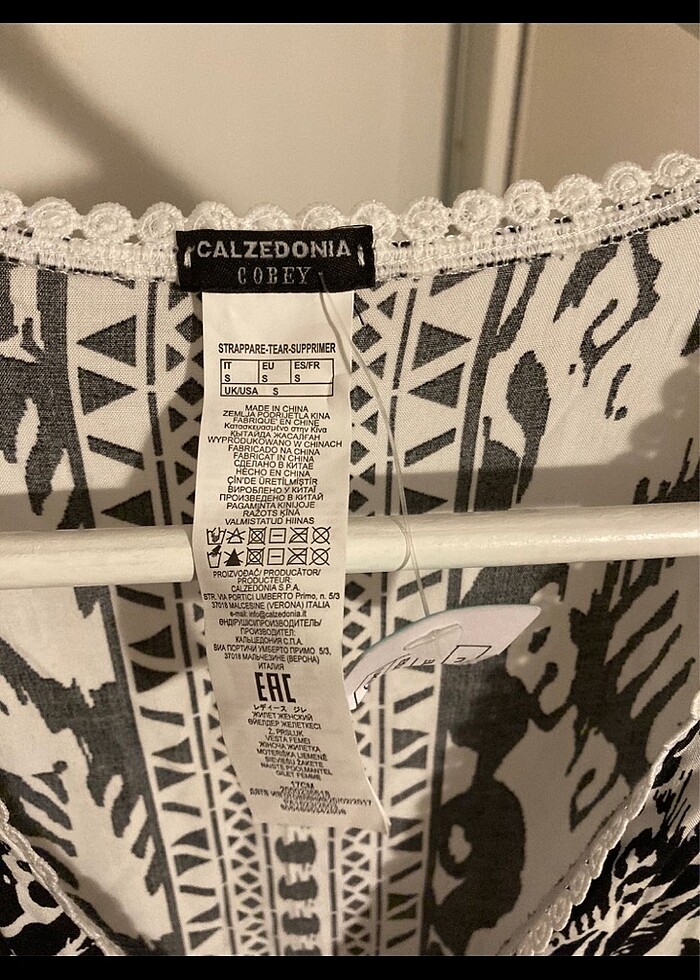 CALZEDONIA SİYAH BEYA PLAJ KIYAFETİ - Görsel 2