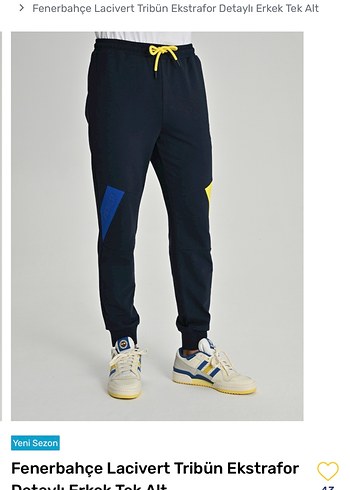 Fenerium Erkek Eşofman Altı - Görsel 6