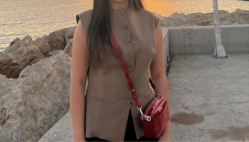 m Beden Zara yelek