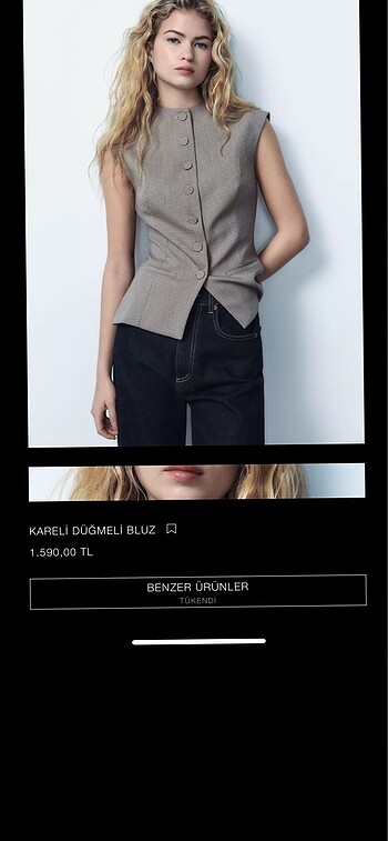 Zara Zara yelek
