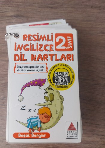 Resimli İngilizce Dil Kartları 2. Sınıf