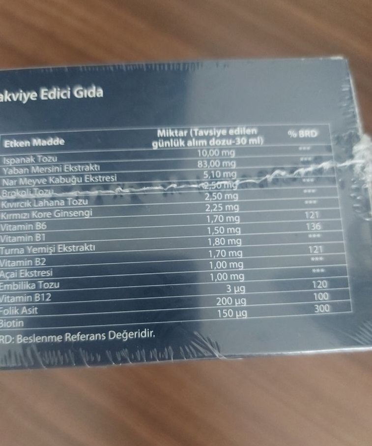 Amare Sunrise Sıvı Takviye Edici Gıda 30x30 ml - Görsel 3