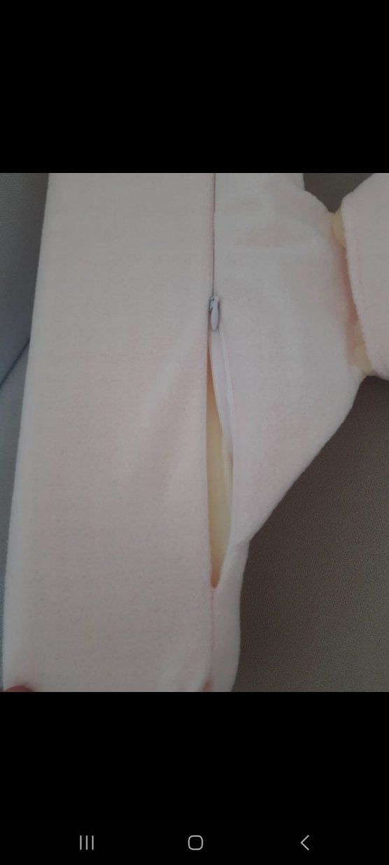 Beyaz Pastel Desenli Emzirme ve Hamile Yastığı - Görsel 3